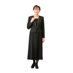 新品未使用 ブラックフォーマル スーツ ワンピース 21号 大きいサイズ 礼服  21号のブラックフォーマル（喪服・礼服） \u2013 MONOIR（モノワール）