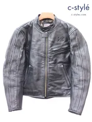 90s NANKAI ナンカイ レザーレーシングジャケット サイズ　LL NANKAI シングルライダースレザージャケット RDJ-30 (バイク用