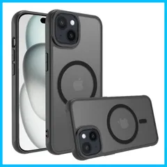 【新着商品】15 iPhone ケース iphone ケース iphone15 ケース スマホカバー マット半透明 マグネット搭載 ワイヤレス充電 耐衝撃 指紋防止 滑り止め 米軍MIL規格・Magsafe対応 アイフォン15 用カバー 6.1インチ PinL