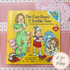ヴィンテージ 絵本  ケアベア ジャンクジャーナル　紙モノ  素材 レトロ Care Bears 洋書 80s 英語絵本