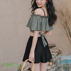 【美品・未使用新品】水着レディース ビキニスカート3点セット