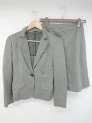 ◇ 「NEXT BLUE ネクストブルー オフィス 3点セット スーツ セットアップ サイズ7 グレー系 レディース P  【1308040003555】