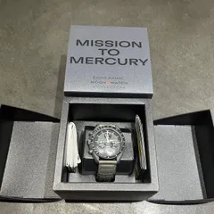 国内正規 保証書付き OMEGA SWATCH Mission to Mercury マーキュリー 腕時計 オメガ スウォッチ 66509Aのサムネイル