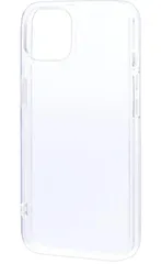 ★ラスタバナナ iPhone13 専用 ケース カバー ハイブリッド TPU+PC 耐衝撃吸収 強い 頑丈 クリア 透明 ストラップホール アイフォン13 スマホケース 6446IP161HB