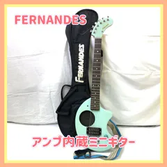 【D1771③-130-10】FERNANDES フェルナンデス エレクトリックギター エレキギター ギター ZO-3 ゾーサン ZO SERIES アンプ スピーカー 内臓 楽器 ピック ベルト ケース付き