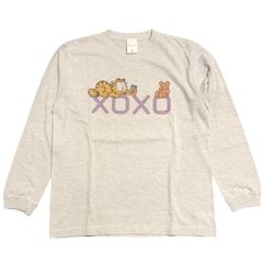 【新品・未使用】Garfield L/S T-SHIRTS (①) ASH ガーフィールド 長袖T-シャツ アッシュ Mサイズ / Lサイズ
