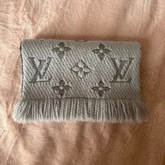 お値下げしました。ルイヴィトン エシャルプカーディフ M70482 クロ×グレー LOUIS VUITTON】ルイヴィトン『マフラー・カーディフ』M70482