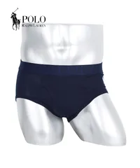 バラ売り ラルフローレン ブリーフ メンズ 1枚 前開き 下着 polo ralph lauren prl s m l xl ダークネイビー【メール便】正規品 新品 男性 518454のサムネイル