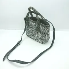 ◇ Θ ZARA ザラ ショルダーバック ブラック シルバー レディース E  【1412090050244】