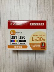 Canonインクカートリッジ381、380 6色マルチパック　純正品