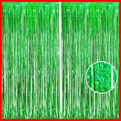 【セール中】2個セット BRAVESHINE タッセルカーテン キラキラ 背景 明るい光沢 誕生日 クリスマス 飾り付け 100cm*250cm 誕生日 飾り カーテン birthday decorations パーティー デコレーション party deco