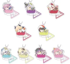 【中古】キーホルダー 全9種セット 「ホロライブ はぐみーつ スタンドミニアクリルキーホルダー D」