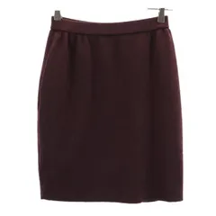 フォクシー カシミヤ ミニスカート 40 ブラウン FOXEY ウエストゴム仕様 レディース 【中古】  【230915】のサムネイル