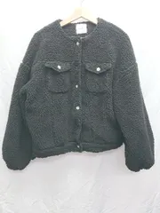 ◇ jouetie ジュエティ ボア 長袖 ジャケット サイズ<!-利用不可文字-!> ブラック レディース P  【1407260047933】