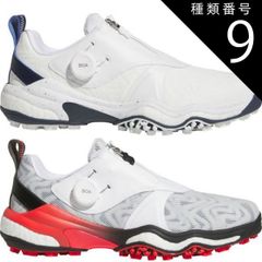 종류 9:화이트/블랙/레드 IH8444/25.5 아디다스 코드 카오스 25 보아 스파이클리스 맨즈 골프 슈즈[Adidas COEDCHAOS 25 BOA SPIKELESS GOLF SHOES]NKZ932025년 봄 여름 모델 일본 정규품