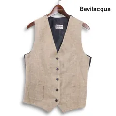 Bevilacqua ( べヴィラクア) ウール×アートプリント シングルジレ Bevilacqua ( べヴィラクア) ウール×アートプリント シングル