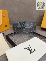【今日WTO】LV Men's New Canvas Belt（ルイ・ヴィトン メンズニューキャンバスベルト）-TW92