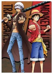 【中古】クリアファイル A.ルフィ＆ロー A4ダブルクリアファイル 「ワンピース」