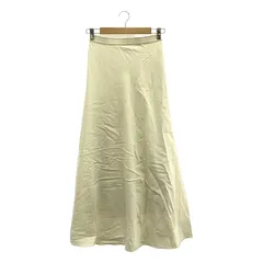 emmi atelier / エミアトリエ | ウエスト ゴム フレアスカート | 1 | OWHT | レディース