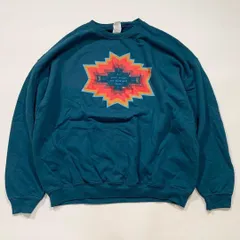 XXXL オーバーサイズ スウェット トレーナー グリーン マルチカラー ゆったり ビッグシルエット ストリート street 90s Y2K