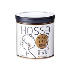 HOSSO 大人のほそい綿棒 200本　【 ×60個 】