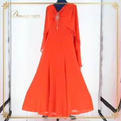 パーティドレス ワンピース ドレス ドノバン レッド系 赤 ビーズ Dono Ban 日本製 真っ赤 コスチューム 発表会 イベント ダンス 舞台 発表会用 ドレスコーディネート パーティー用 衣装 ファッション レディース おしゃれ 結婚式 二次会