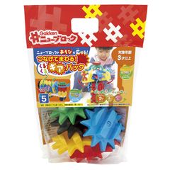【迅速発送】つなげてまわる! Gakkenニューブロック くるくるギアパック 学研 83197