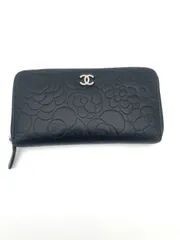 CHANEL  カメリア　ジップウオレット
