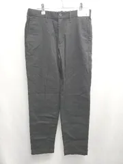 ◇ 未使用 ⊆ 無印良品 4550583235185 裏起毛 ストレッチ ツイル テーパード パンツ サイズS ブラック系 メンズ E  【1507160000936】