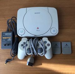 PSone SCPH-100 本体 コントローラー メモリーカード2枚 - メルカリ