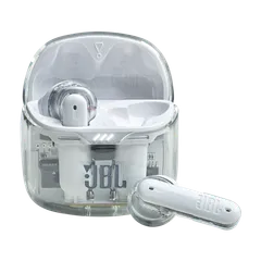 【新品同様】JBL Tune Flex GHOST ホワイト 完全ワイヤレスイヤホン ノイズキャンセリング 本体のサムネイル
