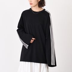 新品限定⭐Y-3 ワイスリー✫ロゴライン✫シースルー ワンピース プル 