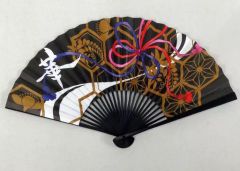 [Used] Folding fan (female) - Wagakki Band fan "Heian Jingu Shrine Solo Dedication Live in Wagakki Summit 2017"