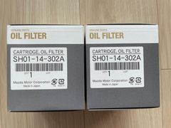 MAZDAマツダ純正 オイルフィルター２個　SH01-14-302A