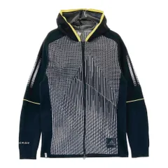 サイズ：L ADIDAS GOLF アディダスゴルフ  フード付き ニットジャケット  ブラック系 [240101392242] ゴルフウェア レディース ストスト