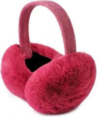 [OMKUY] イヤーマフ レディース メンズ 防寒 イヤーウォーマー フェイクファー ふわふわ 360度折畳み 耳あて 極厚ボア 耳カバー イヤーマフラー レディース 耳当て メーズ 耳カバー 裏起毛 フリース耳あて 防寒 防風 保温 フリーサイズ 男女兼用