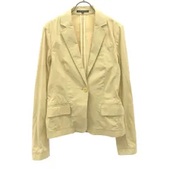 theory セオリー 日本製 テーラードジャケット 4 ベージュ レディース 古着