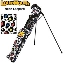ラウドマウス セルフスタンドキャリーバッグ Neon Leopard ネオンレオパード LM-CC0006 763986(352) 新品【Loudmouth正規販売店】