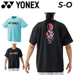 ヨネックス YONEX ユニドライTシャツ 半袖 メンズ レディース テニスウェア ソフトテニス UVカット 吸汗速乾  スポーツウエア 日本製 半袖シャツ プリントT トップス  練習着 運動 男女兼用 服  /16791Y