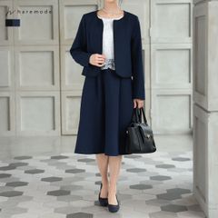 セレモニー スーツ 2点セット レディース スカート ジャケット ワンピース 母親 ママ セットアップ アンサンブル フォーマル 入卒 冠婚葬祭 お宮参り 七五三 上品 きれいめ ママスーツ 春 秋 冬 119508