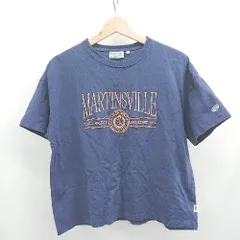 ◇ ⊃ DISCUS ディスカス 文字入り 半袖 クルーネック半袖Ｔシャツ サイズＭ ネイビー系 メンズ E  【1507280011423】のサムネイル