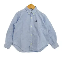 ジェイプレス 長袖シャツ トップス ボタンダウン キッズ 男の子用 110サイズ 水色 J.PRESS 【中古】のサムネイル
