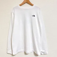 THE NORTH FACE ザノースフェイス レディース NTW32230  バックスクエアロゴ ロングスリーブTシャツ ロンT カットソー ホワイト L
