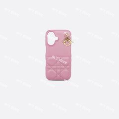 るるかん✨ディオール iPhoneケース スマホ 本革 ピンク カナージュ るるかん様専用✨ディオール iPhoneケース スマホ 本革 ピンク