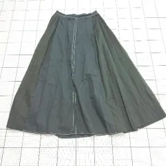 ◇ ⊇ コロニートゥーワンスリーナイン ロング Aライン サイドプリーツスカート サイズM ブラック系 レディース E  【1508060020703】