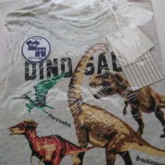 352  恐竜柄 半袖パジャマ 新品100cm 110cm 120cm