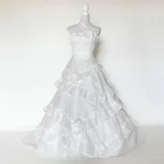 ウェディングドレス　中古　ワタベウェディング　6号　6T　Aライン　オフホワイト　ホルターネック　結婚式　フォト婚　撮影衣装　W218