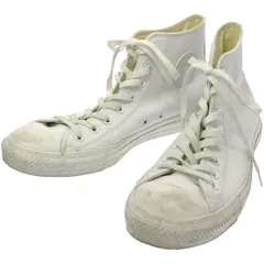 CONVERSE コンバース Chuck Taylor All Star Mono Hi Leather ハイカットレザースニーカー  ホワイト 28.5cm