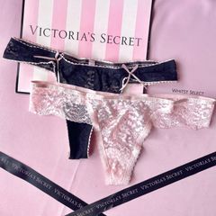 【サイズM】【2枚セット】レースソング Victoria's Secret