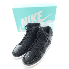 NIKE SB ナイキエスビー ダンクハイ スペースジャム スニーカー 27.5 ブラック BQ6826-002 箱・別紐付き メンズ 古着